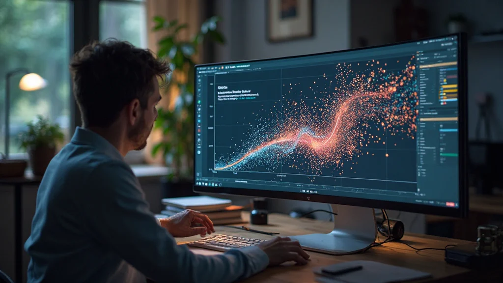 Curve di easing visualizzate su uno schermo, mostrando le diverse traiettorie di accelerazione